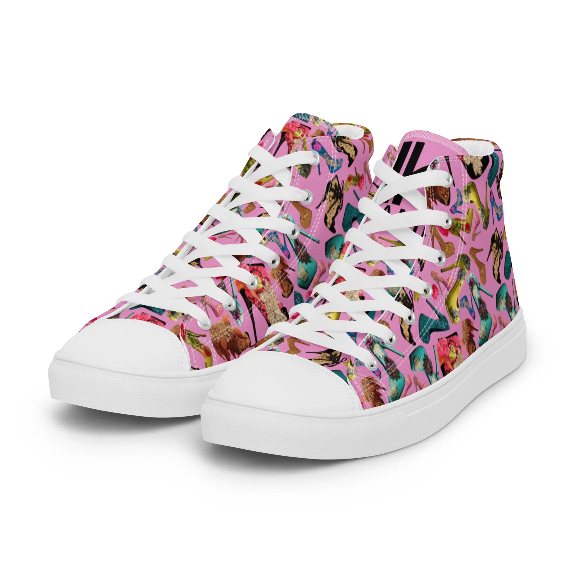 Women’s high top canvas shoes 'OMG. Shoes!'