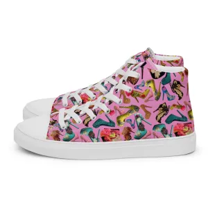 Women’s high top canvas shoes 'OMG. Shoes!'