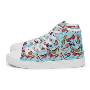 Women’s high top canvas shoes 'Wonderland'