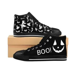 Women's High-top Sneakers 'Boo!'