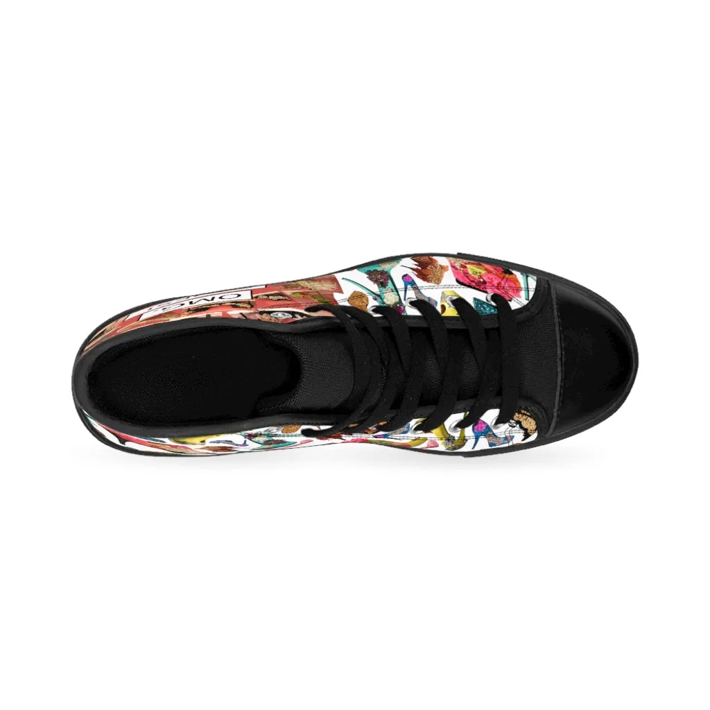 Women's High-top Sneakers 'OMG. Shoes'