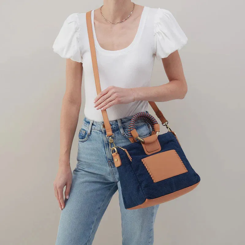 WOMEN'S HOBO SHEILA MEDIUM SATCHEL | DARK DENIM