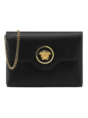 Women's La Medusa Envelope Clutch Bag in Black | Size UNICA | 10030181A11491