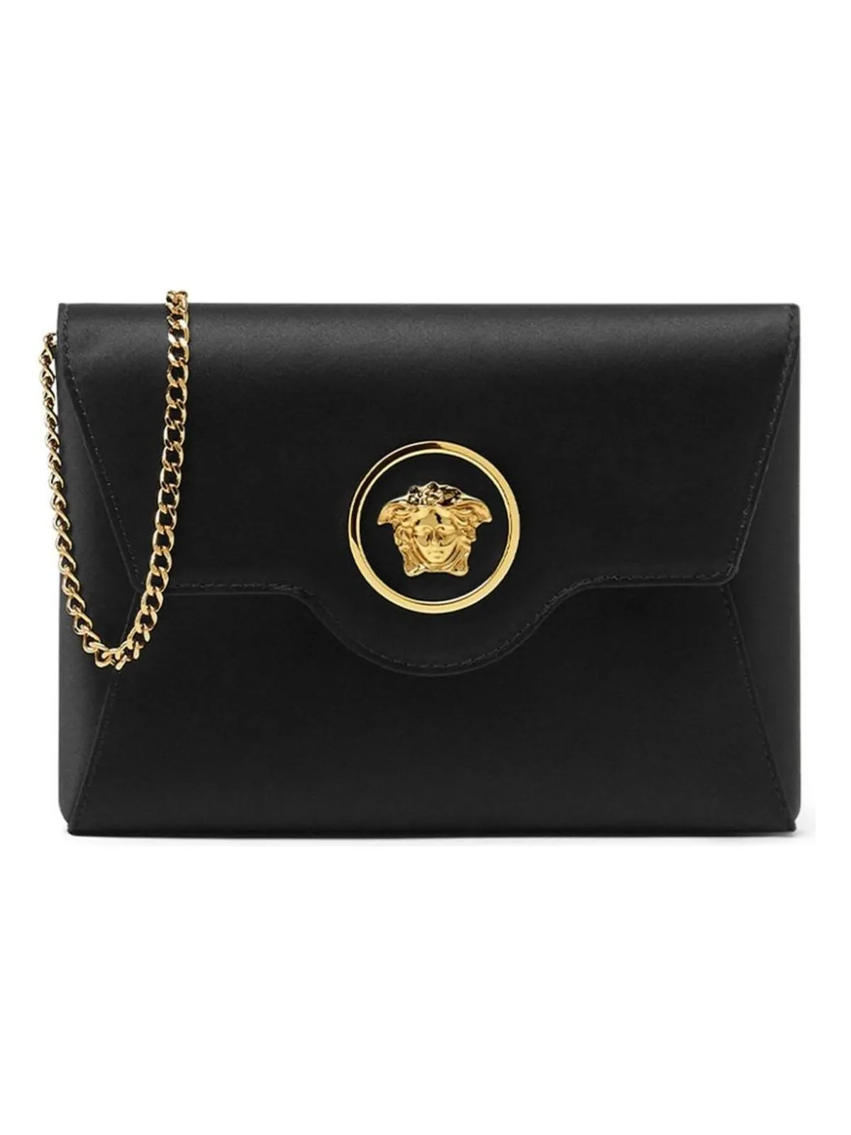Women's La Medusa Envelope Clutch Bag in Black | Size UNICA | 10030181A11491