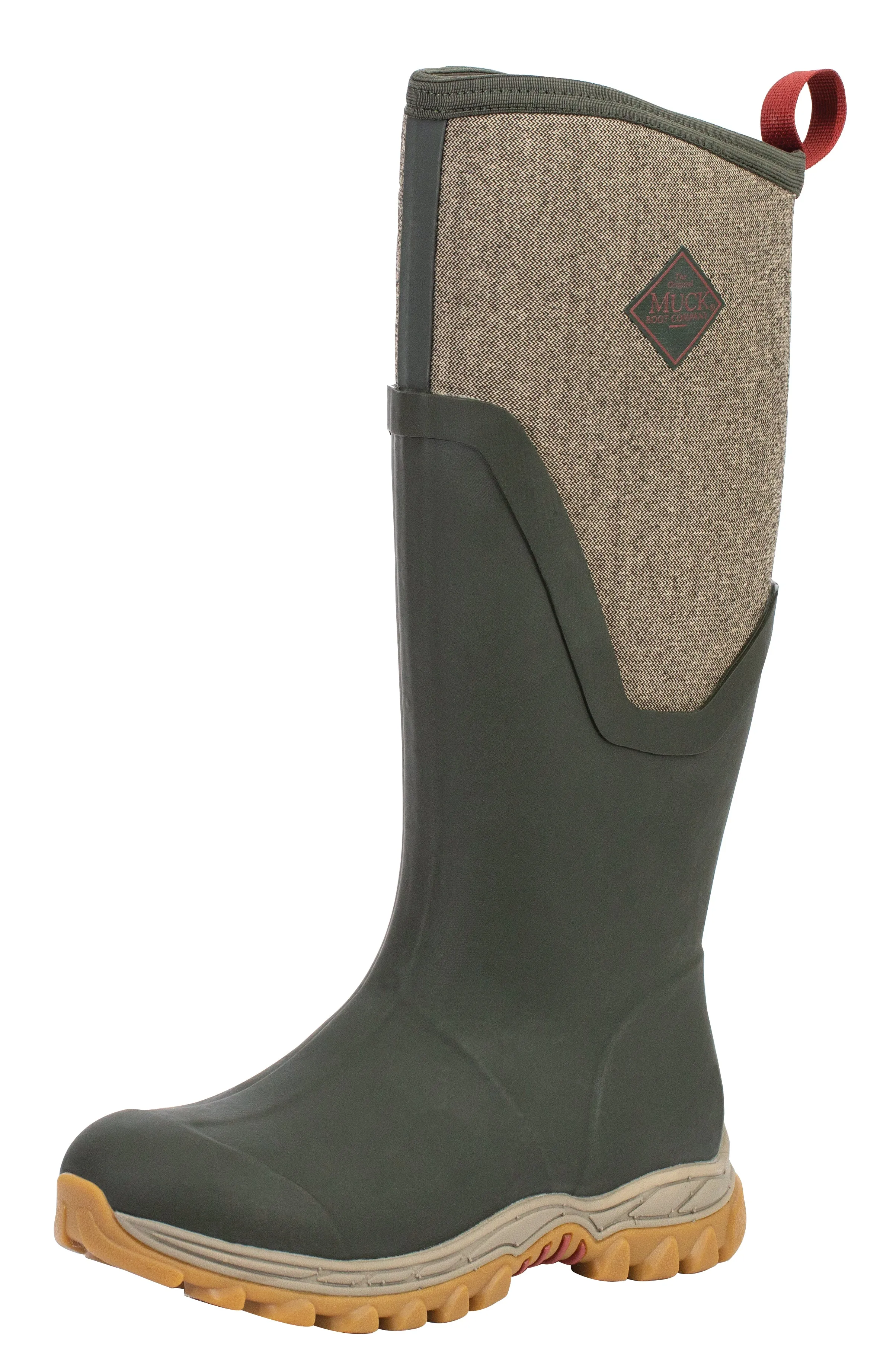 Women’s Muck boot Arctic Sport II Tall Olive/Herringbone
