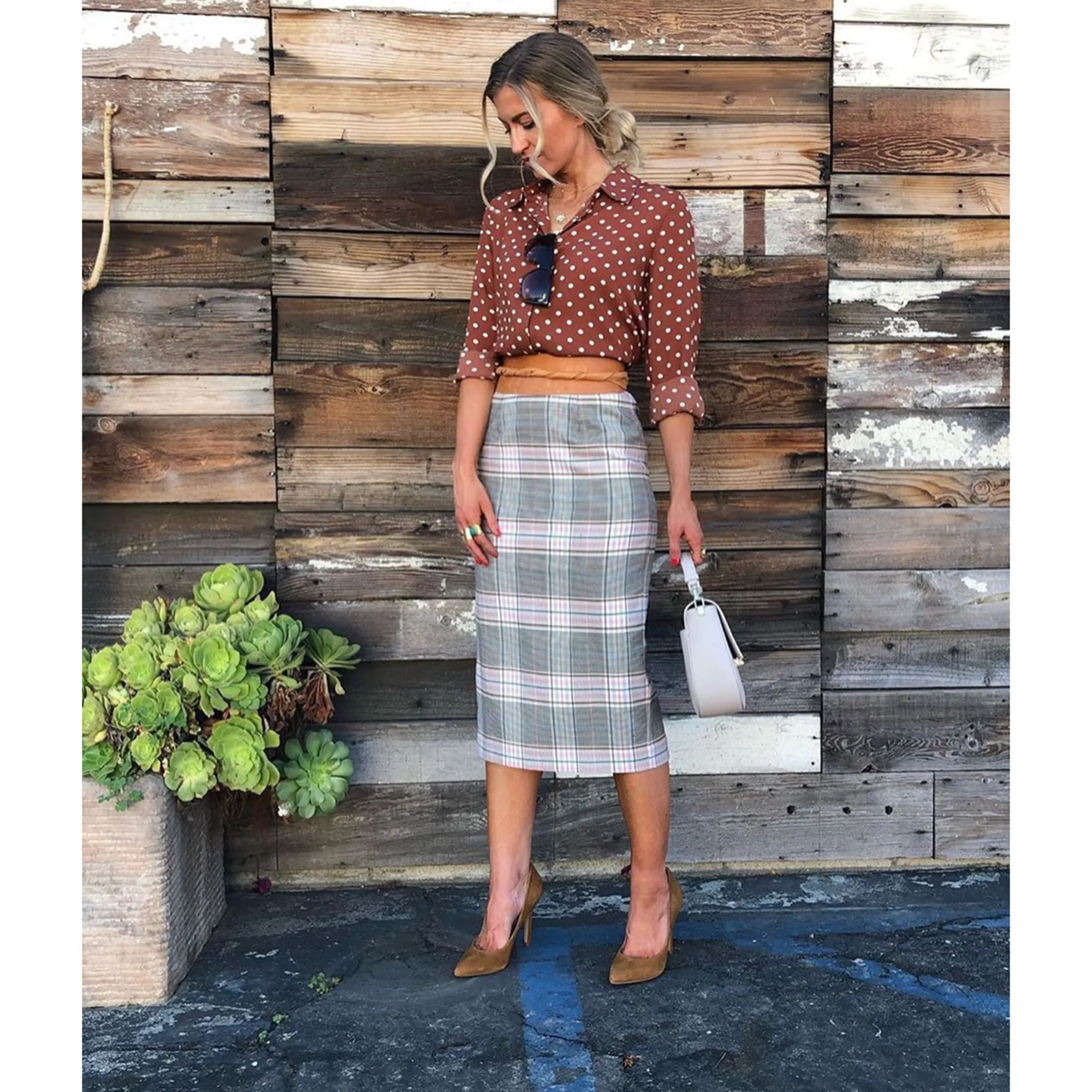 Wrap Belt - Cognac