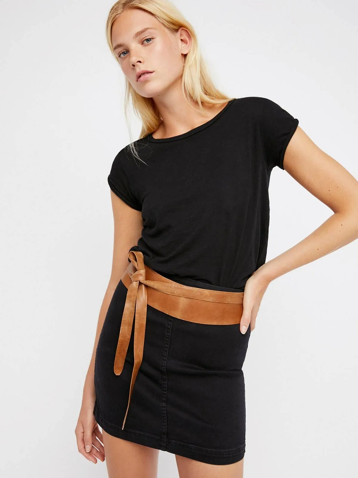 Wrap Belt - Cognac