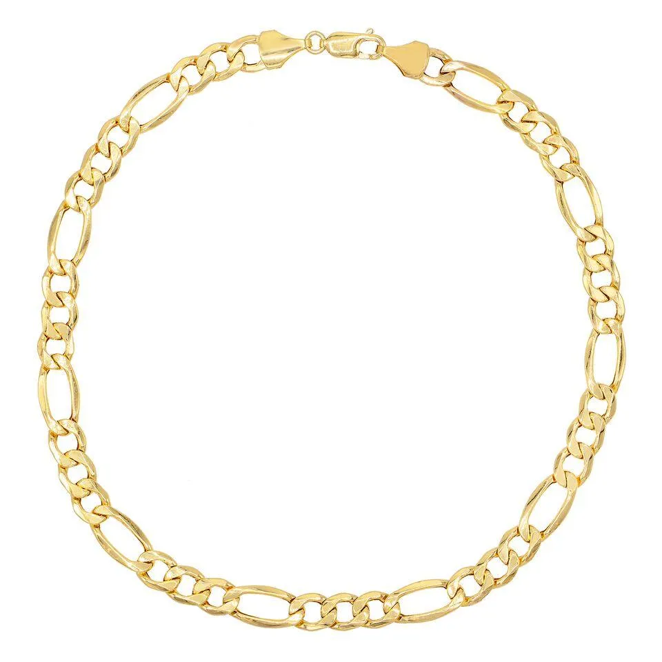 XL Hollow Figaro Choker 14K