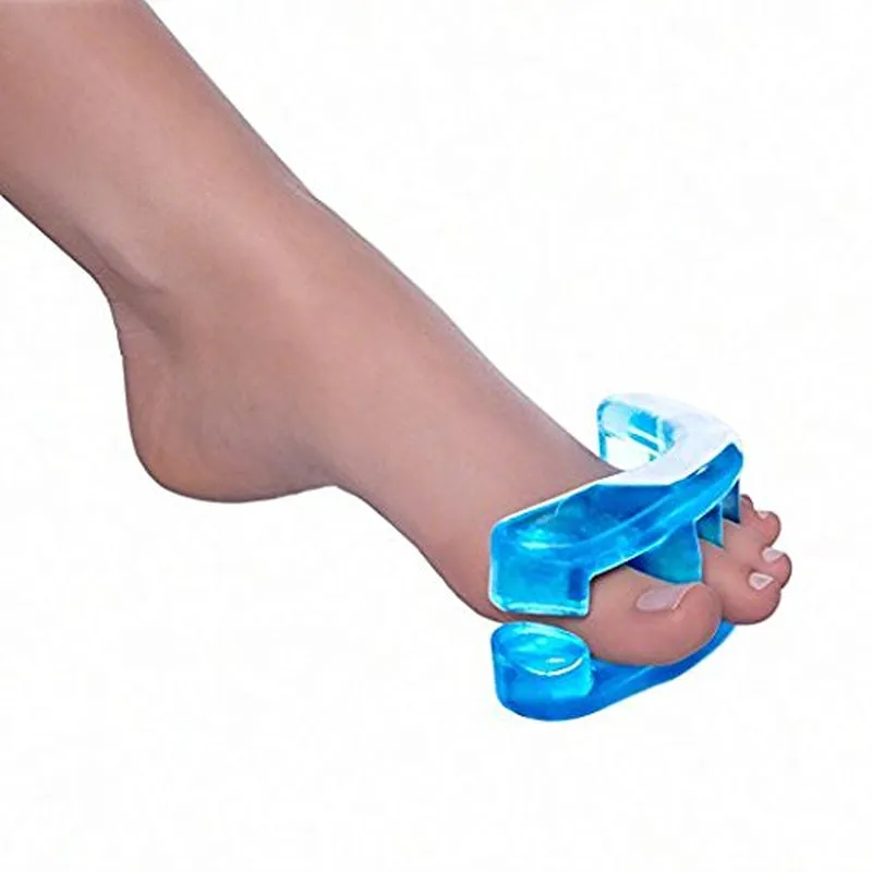 Yogatoes® Classic for Women - Small Fits 7 and up Sapphire Blue: Toe Stretcher & Toe Separator. Fight Bunions, Hammer Toes, Foot Pain & More!